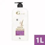 GLOCARE Keratin Shampoo With Argan Oil For Smoother And Shinier Hair 1L