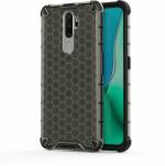 Tremolite Honeycomb Design Back Cover Case For Oppo A5 2020 Black