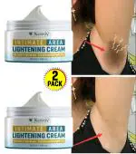 KURAIY Dark Skin Whitening Cream for Women Bleaching Cream Face Body Whiten Underarm Private Parts Armpit Arms Legs Neck Elbows Knees 100gm (pack of 2)