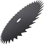 Crop Harvestar 40T Black Cast Iron Agricultural And Garden Blade For Strimmer Trimmer Harvestar Cutter Brush Cutter Blade