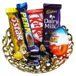 SurpriseForU Tasty Chocolates With Kinder Joy Gift Hamper | Chocolate Gift | Chocolate Basket Hamper | 155