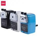 Deli E0620 Rotary Pencil Sharpener, Steel Blade, Pack of 1