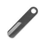 Sheppits Premium ABS Plastic 7 Inches Shoe Horn, Travel Friendly & Pocket Friendly, Shoe Wearing Stick (Black)
