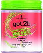 Schwarzkopf Got 2be Made 4 Mess Texturizing Putty Hair Wax (100 ml)