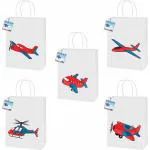 Untumble Aeroplane theme Sticker-ed Gift Bags
