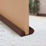 Meadow PVC Door Guard (39 Inches, Pack of 2) Gap Filler for Door Bottom Seal Strip - (Brown)