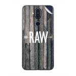 GADGETSWRAP Printed Vinyl Skin Sticker for Nokia 8.1 - raw