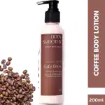 M & U Cafe Brew Coffee Body Lotion For Moisturizing & Glowing skin with Shea Butter 200ml