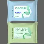 Premier 25 Wipes Anti Bacteria Alcohol Free Soft febric Cleaning the skin for baby Flavour Wet Wipes Pack of 2(Cucumber, Ice Mint)