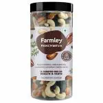 Farmley Mix Dry Fruit -Panchmeva Combo of Almond, Cashew, Dates, Black Raisin, Green Raisin - 425g