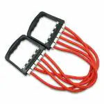 Ample Wings Adjustable Multi-Function 5 Rubber Tubes Chest Expander Hand Gripper & Exerciser