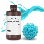 Protomont TECHNOLOGIES Jamg He 10K Standard Plus Resin for LCD DLP SLA 405nm Printer UV-Curing Photopolymer Rapid High Precision Low Odor Standard Resin , 3D Printer Resin (Aqua Blue)