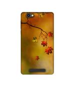 Casotec Colorful Leaves Print Design Printed Silicon Soft TPU Back Case Cover for XOLO Era 4G