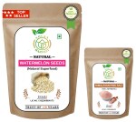 Yogan Harvest | 700 GM | Pink Salt 200 gm + Raw Watermelon Seeds 500 gm - Jumbo Size (Without Shell)