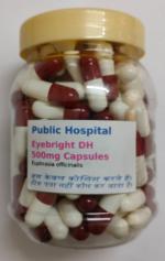 Eyebright DH Herbal Supplement Capsules 120 Caps Jar - DoctorKC Herbal