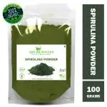 Shudh Online Pure Spirulina Powder Organic (100g), Spriluna, Immunity, Spirolina Superfood, Smoothie