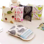 CUVLY 2 Pcs Napkin Storage Bag, Menstrual Pad Bag, | Travel Pad Storage Bag for Cosmetic Jewelry, Napkin Storage for Purse, First Period Kit for Teens Girls Storing Sanitary Pads for Women (Assorted Color)