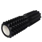STRAUSS Grid Foam Roller for Muscles Physical Therapy, 33 cm (Black)