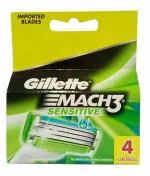 Gillette Mach3 Shaving Cartridges - Pack Of 4