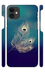 YAPZONE | Krishna Leaf | Designer Printed Hard Back Cover for Apple iPhone 11 Premium & Attractive Case for Your Smartphone