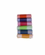 ASH Traders Sircilla Khadi Cotton Handloom Bath Towels Size 36/72Inch(90/180cm) 3/6feet Heavy Quality Pack of 6