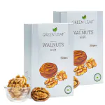 Green Leaf Dry Fruits Walnut Kernels Without Shell Premium 250 g (Pack of 2)