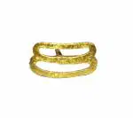 Real Seed Gold Brass Shiv Tilak Stamp