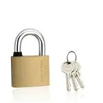 Link Brass Solid PT 50mm Lock with 3 Keys with 15 yrs Warranty