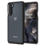 Spigen Matte Black Polycarbonate Ultra Hybrid Back Cover Case Designed For Oneplus Nord