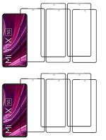 Vizio Mi 11X Transparent Tempered Glass Touch Sensitive, Anti-Shatter Screen Protector with Wet and Dry Wipes (Pack of 10)