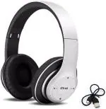G2L BEST Headphone P-47 Wireless Sports Microphone Bluetooth (White On the Ear) Bluetooth Headset (white, On the Ear)