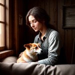 Love Creation A4 Size poster print for creative wall art- cozy-companions-9309(Non Sticker)