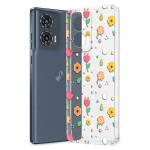 Fashionury Silicone Designer Printed Back Case Cover for Motorola Edge 50 Fusion -D0339