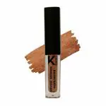 KINDED Cool Copper Shade Creamy Finish Liquid Mousse Shimmer Highlighter for Face Makeup Shine Glow, 3 ml