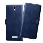 HANIRY Flip cover For Gionee P4 flip cover / P4 flip cover / Blue