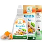 HERBAL YUG Curcumin C3 Complex Drop Organic Turmeric with BioPerine Good for Skin and Joint Pains Better Absorption Boost Immunity for Men & Women (Pack of 2)