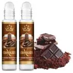 Noorson X Chocolate Attar Perfume for Unisex - Pure, Natural Long Lasting Etra, Ittar Herbal Attar 8 ML PACK OF 2