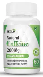 NutriJa Natural Caffeine 200MG - 60 capsules