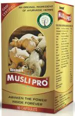 Deemark Musli Pro Ayurvedic Medicine (1 Pack, 90 Caps in Pack)