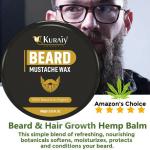 KURAIY Pure Stronghold Styling Hair & Beard Wax | Instant Style Beard Wax for Men Hair Wax (100 g)