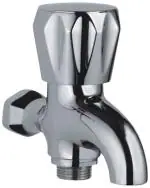 JAQUAR Brass 2-in-1 Bib Cock (Chrome Finish)