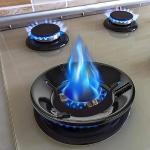 Shiroya Brothers Black Gas Saver Burner Stand Gas Chula Burner Gas Saver Stand Jali Ring Fire & Windproof Energy Saving