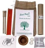 Seed Paper Handmade Plantable Stationery Hamper Pack (Pack of 7)