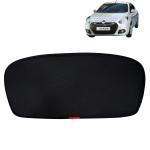 Kingsway Car Rear Windshield Sun Shades Curtains for Renault Scala, Model Year : 2011 - 2018, Dicky, Color : Black, Cotton Mesh, 1 Piece