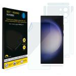 Gadgets Protector Samsung Galaxy S23 Ultra Transparent Thermoplastic Polyurethane Screen And Body Protector 17.2L X 11.6W Cm (Set Of 2)