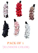 Shivoria Big Size Imported Rubber Acrylic Material Stone Banana Hair Clips For Women | Hair Clutchers