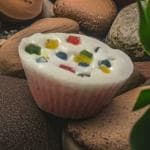 KIAS HERBAL Handmade Designer Cupcake Soap || Natural Ingredients || Gentle Cleansing || Pack of 2, 60 Grm Each