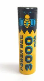 KP ORIGINAL BATTERY Power BEE Rechargeable Lithium ion Flat to 18650 3.7V 3000 mAh Battery GPS DIY Projects LED Light Bluetooth Speaker