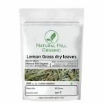 NATURAL HILL ORGANIC Lemon Grass Sun Dried Leaves 100Gram | For Natural Health Supplement | No Added Chemical, Artificia Colours