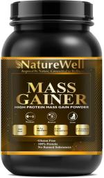Naturewell Mass Gainer Plus Plus Weight Gainers - Chocolate, 1500 Gram